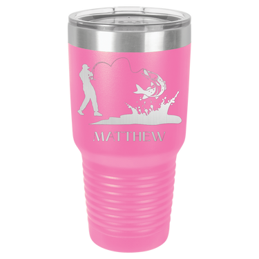 Custom Fishing 30oz Ringneck Tumbler